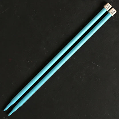 Pony Colour 10 mm 35 cm Mavi Plastik Örgü Şişi - 57669