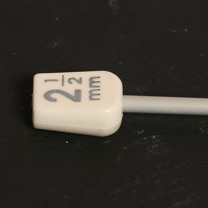 Pony 2.5 mm 35 cm Alüminyum Örgü Şişi - 33603