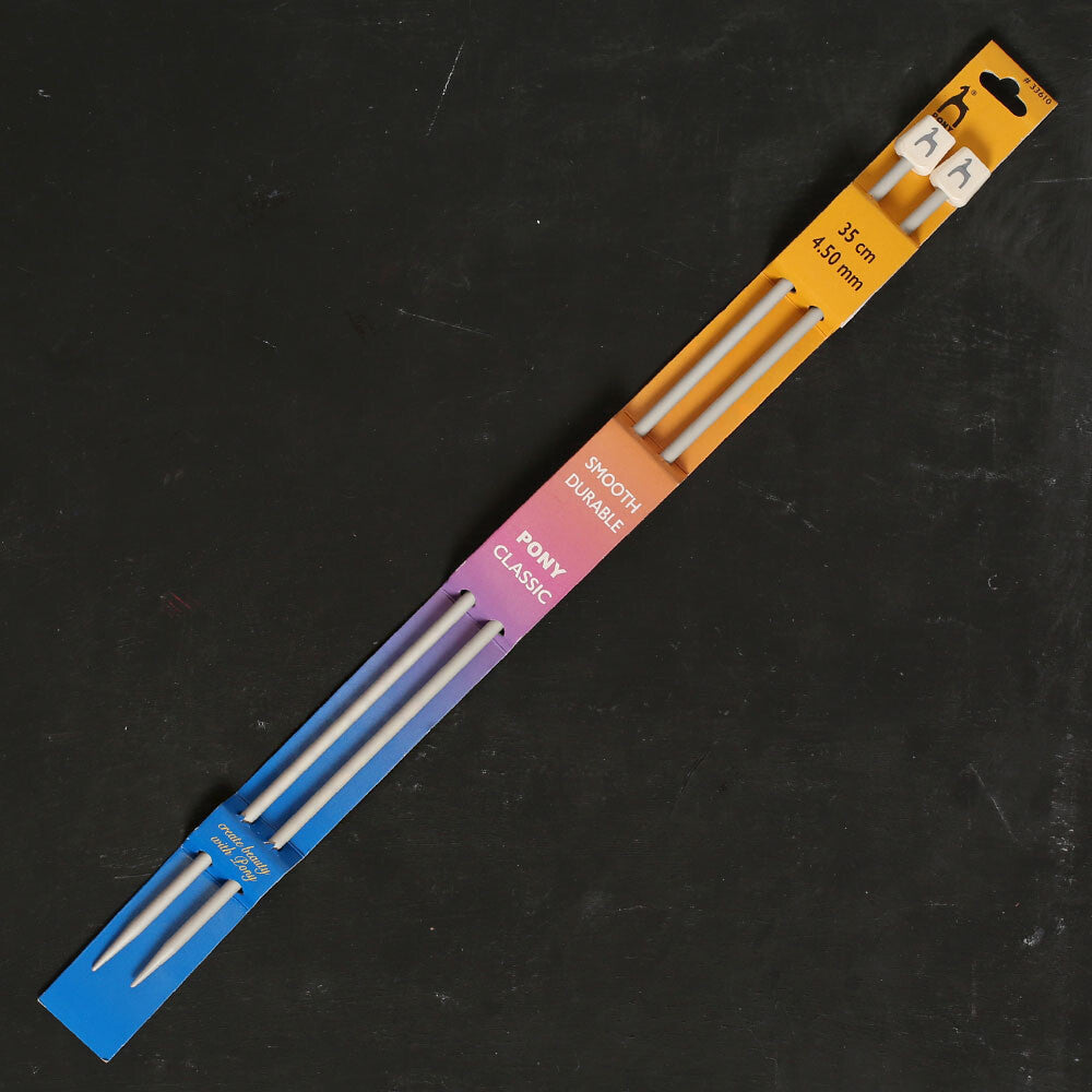 Pony 4.5 mm 35 cm Alüminyum Örgü Şişi - 33610