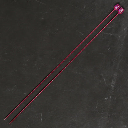 Pony Measure 2 mm 35 cm Kırmızı Cetvelli Alüminyum Örgü Şişi - 34501