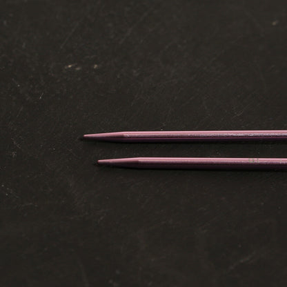 Pony Measure 2.5 mm 35 cm Mor Cetvelli Alüminyum Örgü Şişi - 34503