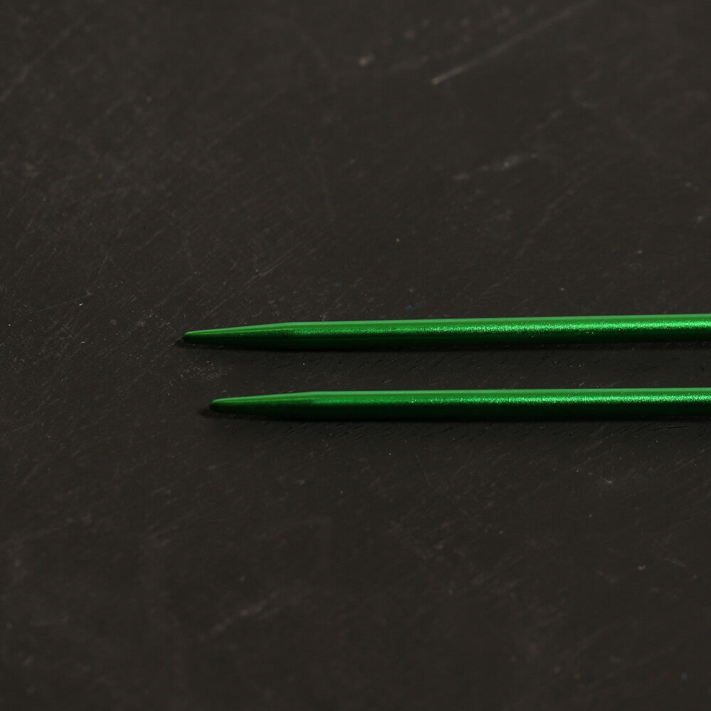 Pony Measure 2.75 mm 35 cm Yeşil Cetvelli Alüminyum Örgü Şişi- 34504