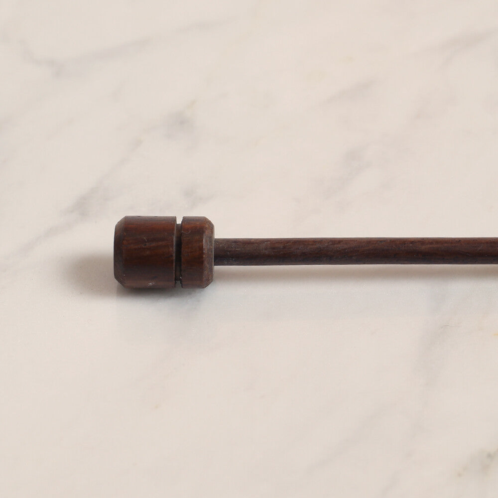 Pony Rosewood 3.75 mm 35 cm Gül Ağacı Örgü Şişi - 33808