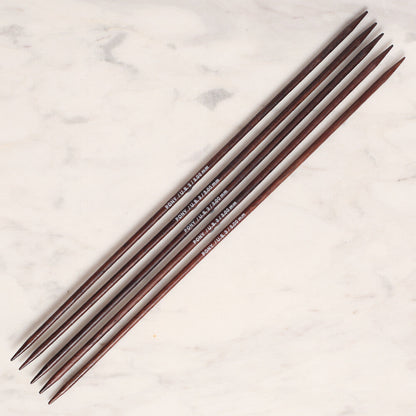 Pony Rosewood 5'li 3 mm 20 cm Gül Ağacı Çorap Şişi - 36806