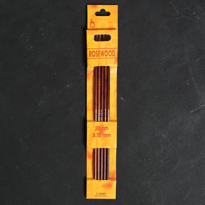 Pony Rosewood 5'li 3.75 mm 20 cm Gül Ağacı Çorap Şişi - 36809