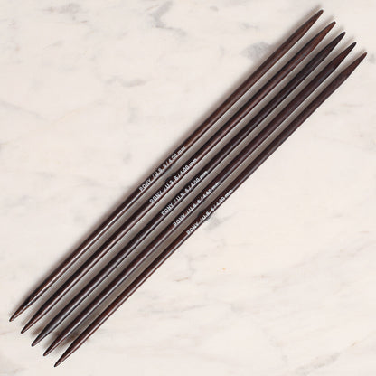 Pony Rosewood 5'li 4 mm 20 cm Gül Ağacı Çorap Şişi - 36810
