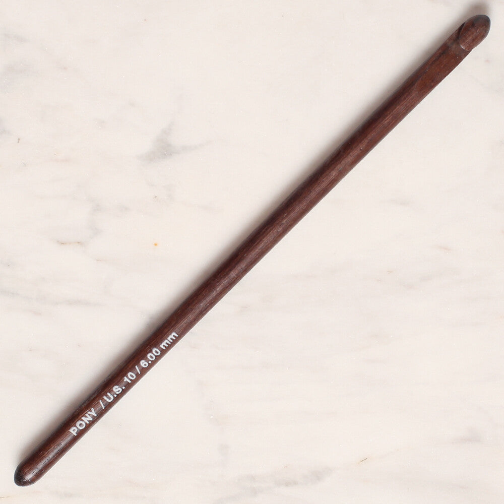 Pony Rosewood 6 mm 15 cm Gül Ağacı Yün Tığ - 44905