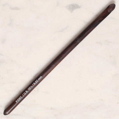 Pony Rosewood 6.5 mm 15 cm Gül Ağacı Yün Tığ - 44906