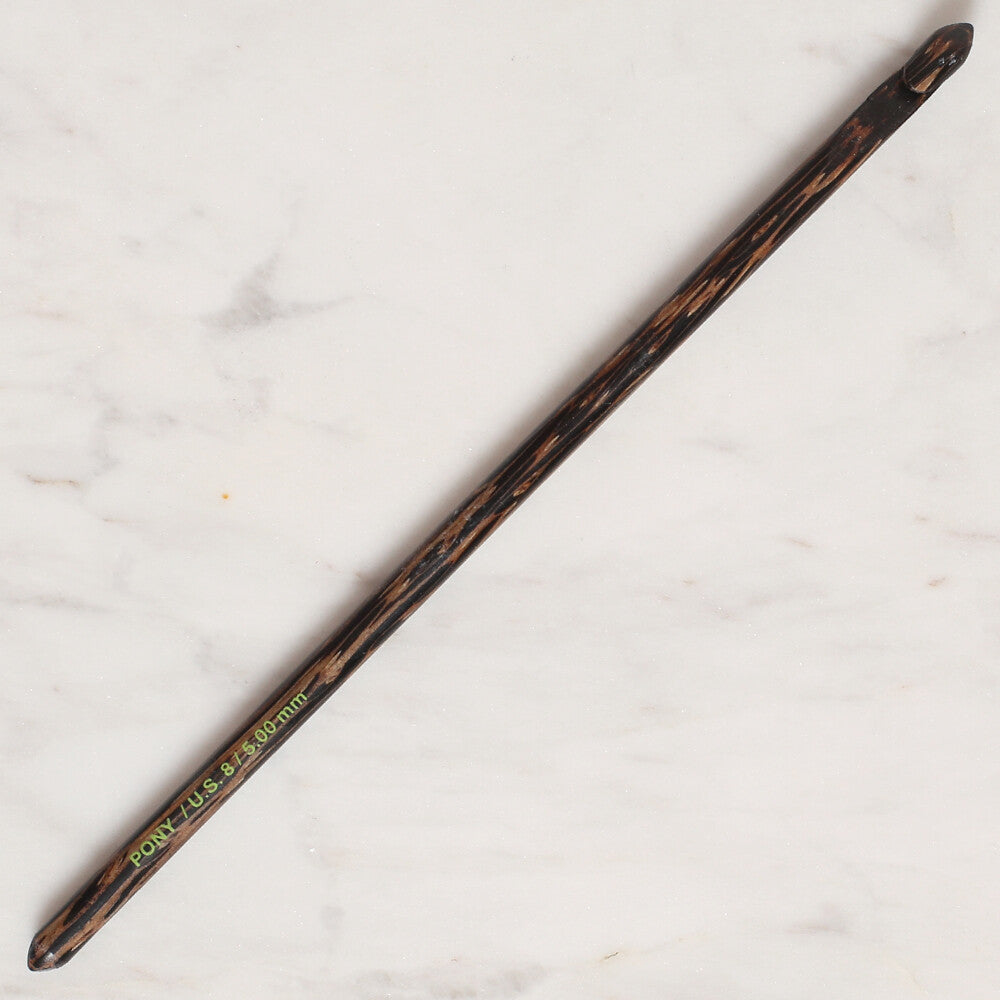 Pony Palm 5 mm 15 cm Ahşap Yün Tığ - 41503