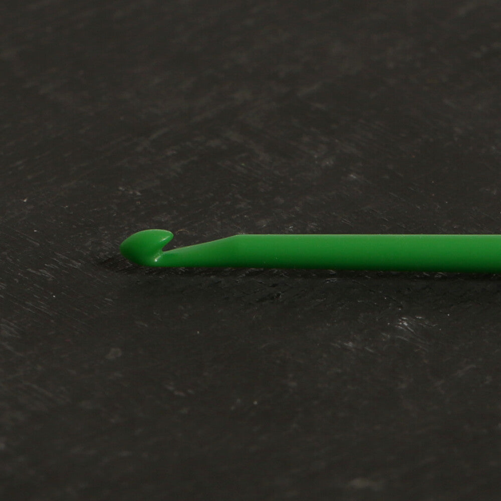 Pony Colour 2.5 mm 15 cm Yeşil Yün Plastik Tığ - 44356