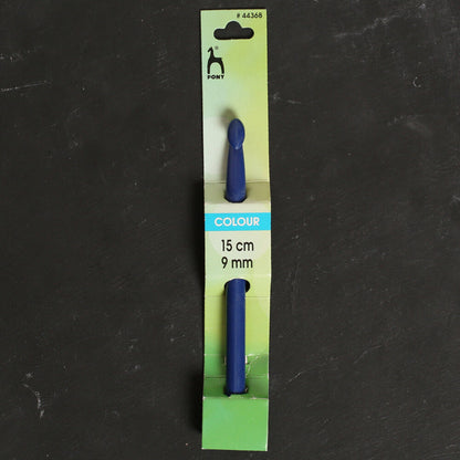 Pony Colour 9 mm 15 cm Lacivert Plastik Yün Tığ - 44368
