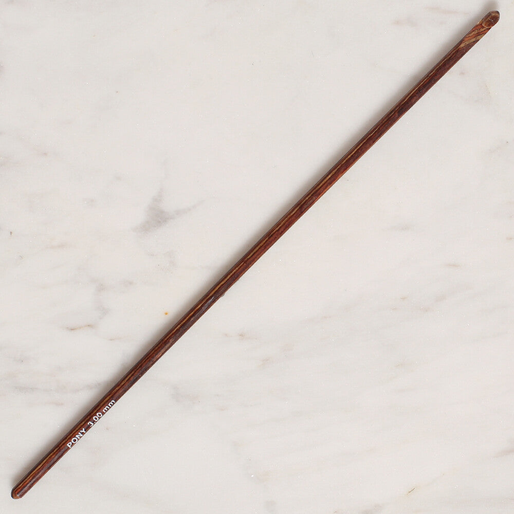 Pony Perfect 3 mm 15 cm Ahşap Yün Tığ - 46005
