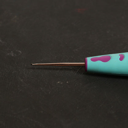 Pony No:17 0.75 mm 13 cm Çelik Uçlu Ergonomik Saplı Dantel Tığ - 59602