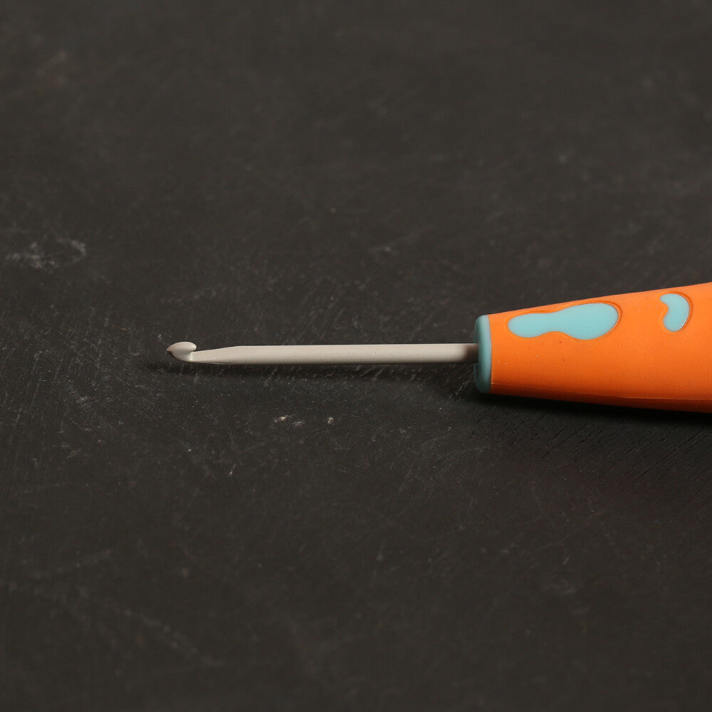 Pony 2.5 mm 13 cm Ergonomik Saplı Alüminyum Yün Tığ - 59803