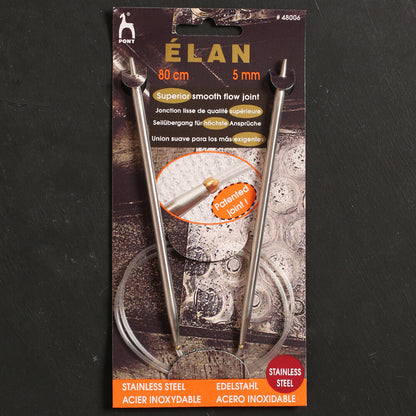 Pony Elan 5 mm 80 cm Paslanmaz Çelik Misinalı Şiş - 48006