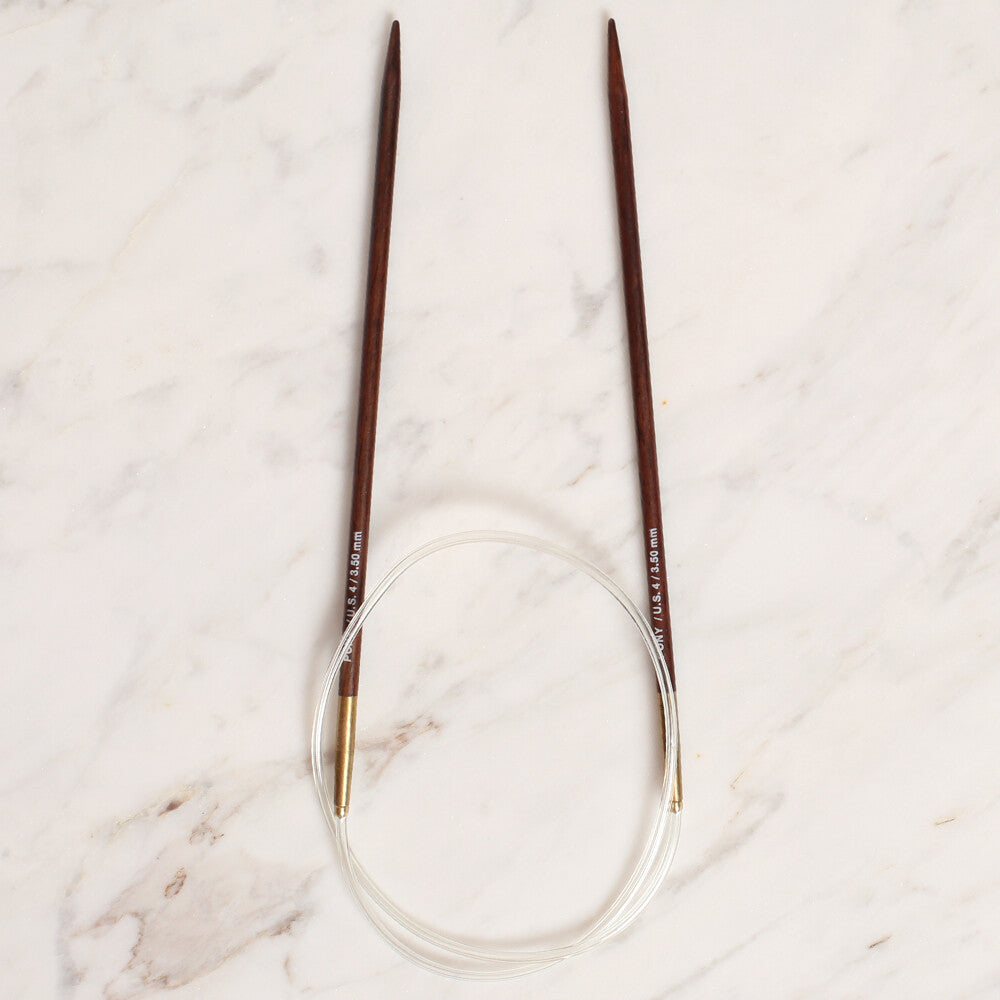 Pony Rosewood 3.5 mm 60 cm Gül Ağacı Misinalı Şiş - 48807