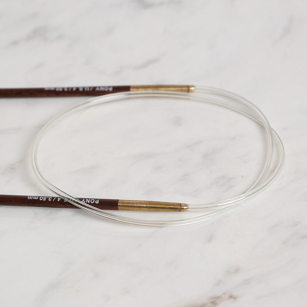 Pony Rosewood 3.5 mm 60 cm Gül Ağacı Misinalı Şiş - 48807
