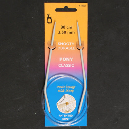 Pony  3.5 mm 80 cm Glydon Bağlantılı Alüminyum Misinalı Şiş - 50607