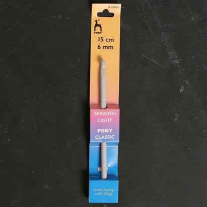 Pony 6 mm 15 cm ABS Plastik Yün Tığ  - 45663