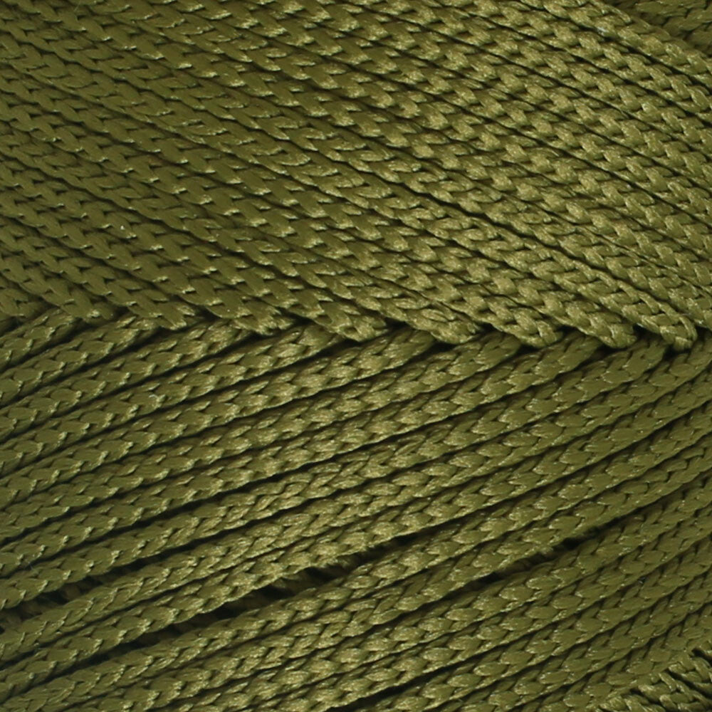 Loren Polyester Soft Macrame Yeşil El Örgü İpi - LM010