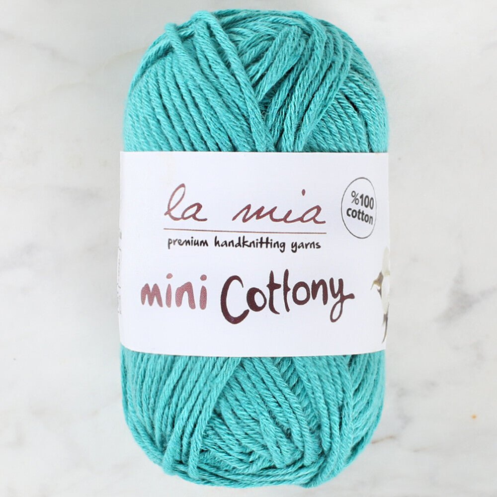 La Mia Mini Cottony 25 gr Yeşil Bebek El Örgü İpi - L008