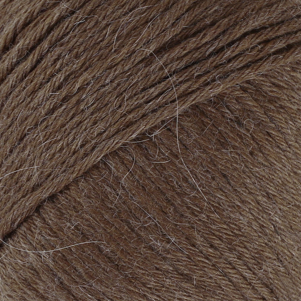 La Mia Angora 50gr Kahverengi El Örgü İpi - L133