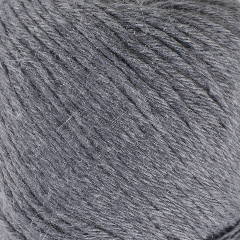 La Mia Angora 50gr Gri El Örgü İpi - L134