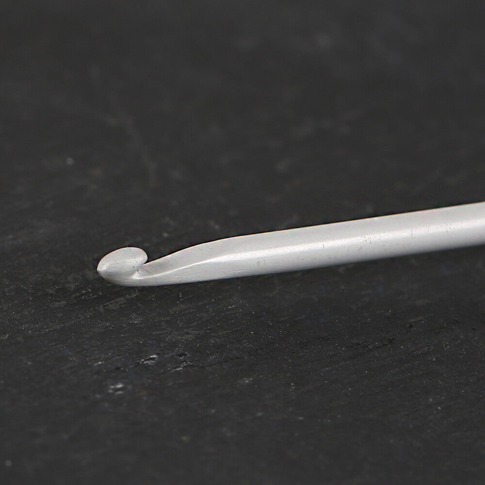 Pony 2 mm 14 cm Yeşil Alüminyum Plastik Saplı Yün Tığ - 46601