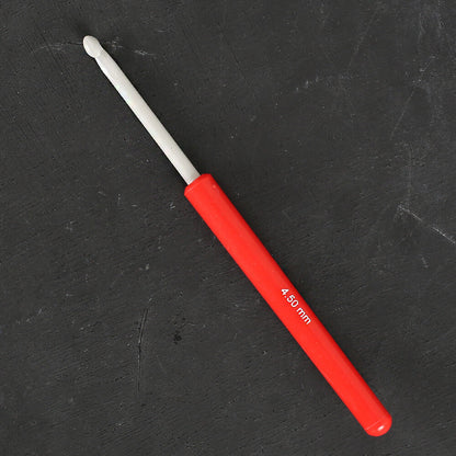 Pony 4.5 mm 14 cm Kırmızı Alüminyum Plastik Saplı Yün Tığ - 46606