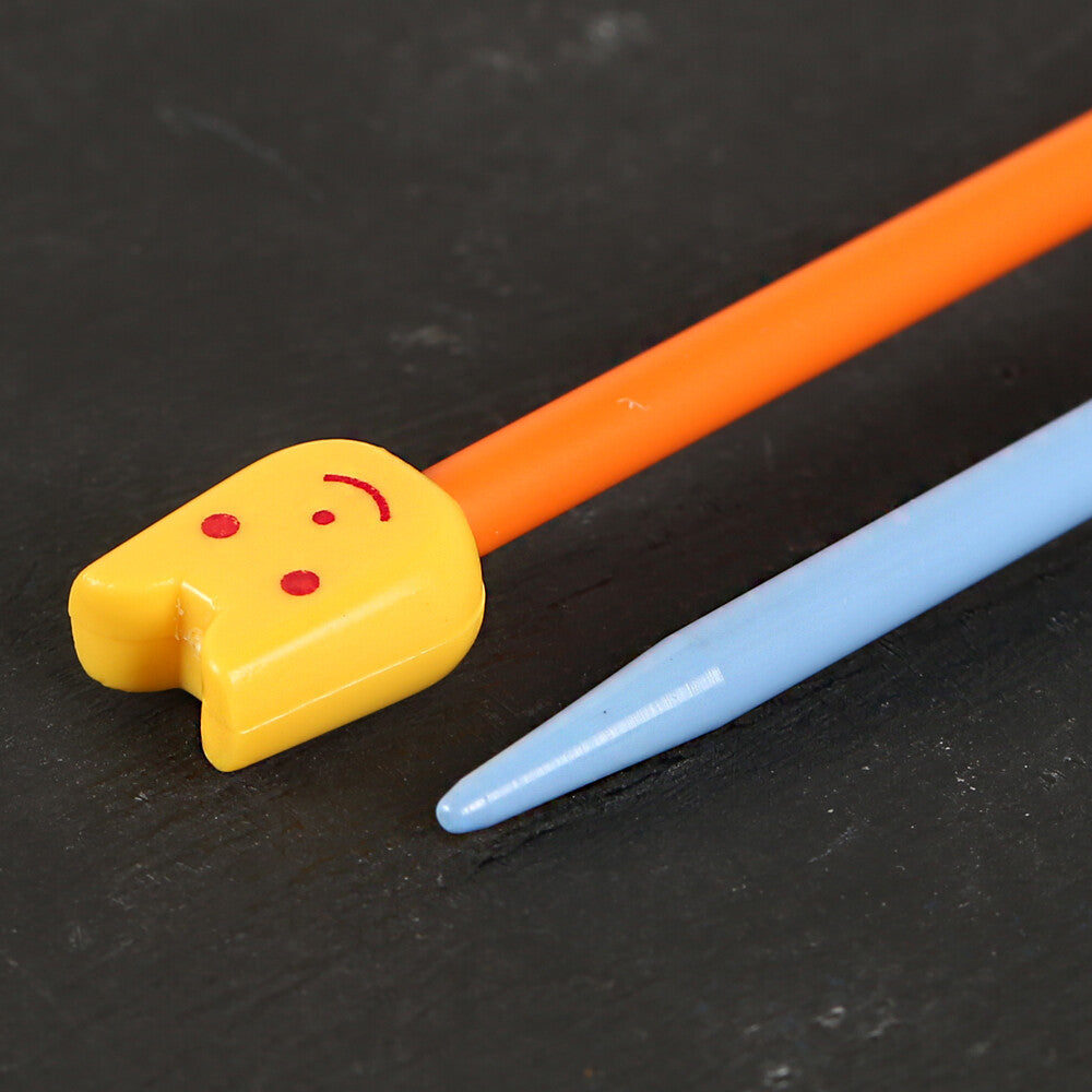 Pony Plastik Çocuk Örgü Şişi 4mm 18cm - 61659