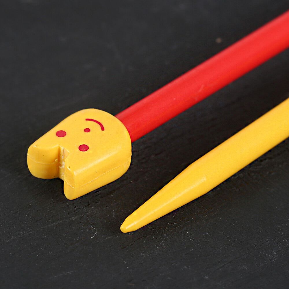 Pony Plastik Çocuk Örgü Şişi 5.50mm 18cm - 61662
