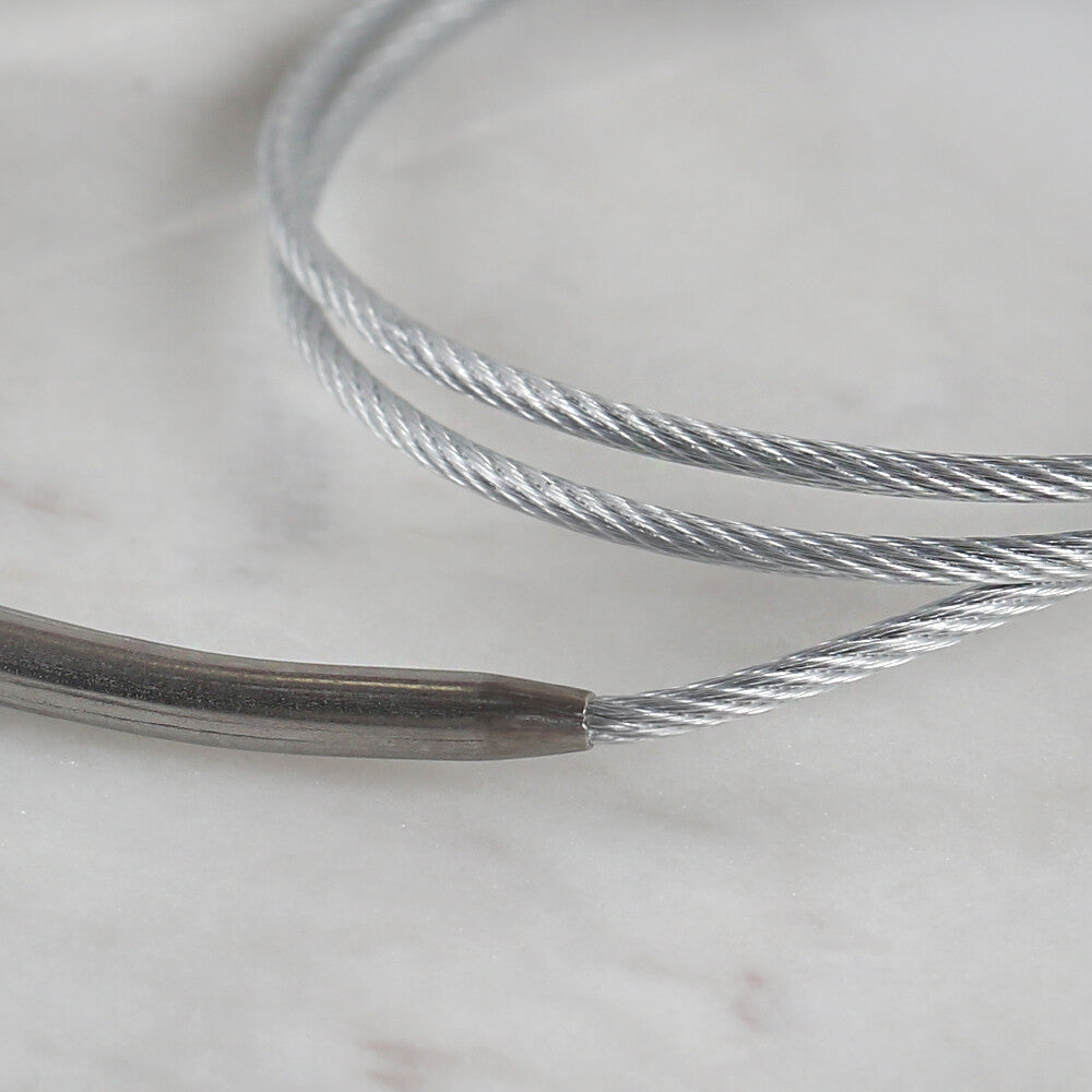 Loren Crafts 5 mm Çelik Misinalı Şiş 60 cm