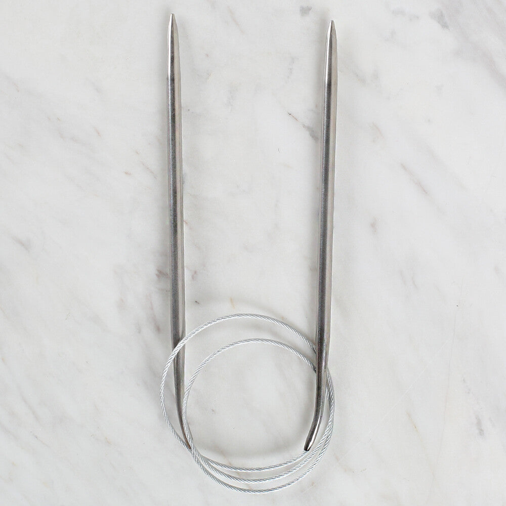 Loren Crafts 5 mm Çelik Misinalı Şiş 60 cm