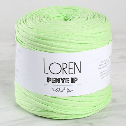 Loren Penye Kumaş El Örgü İpi Fıstık Yeşili - 4