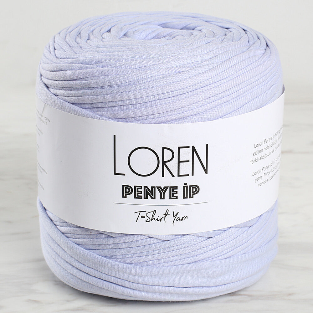 Loren Penye Kumaş El Örgü İpi Açık Mavi - 18