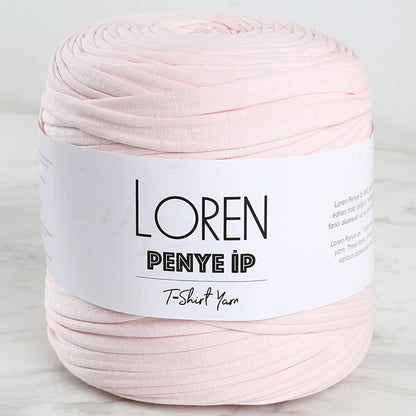 Loren Penye Kumaş El Örgü İpi Açık Pembe - 77