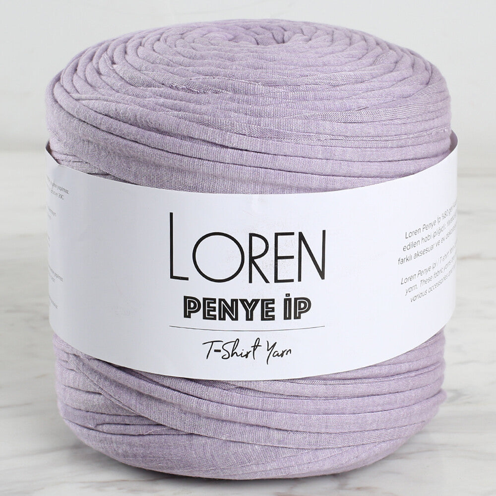 Loren Penye Kumaş El Örgü İpi Lila - 78
