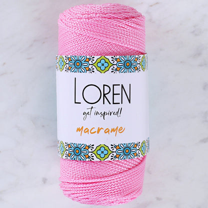 Loren Macrame Pembe El Örgü İpi - RM 074