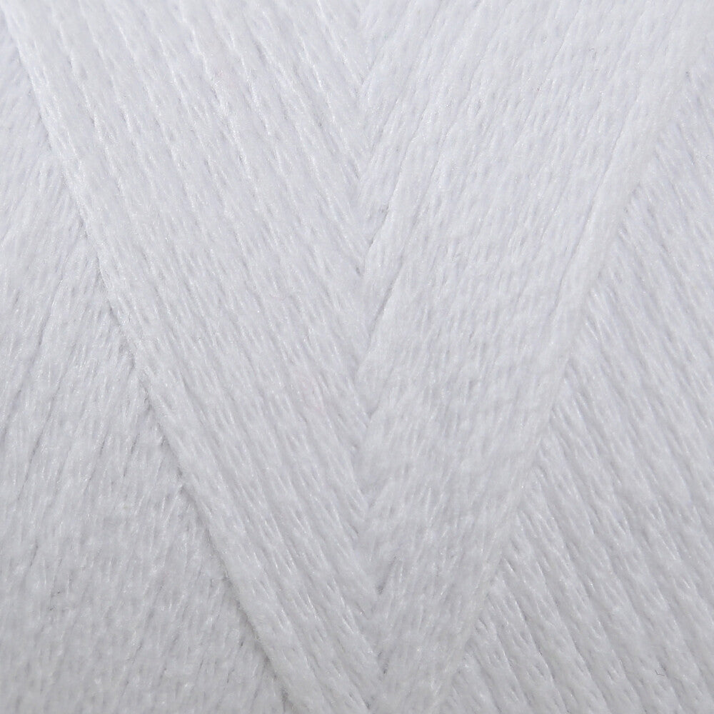 Loren Cotton Macrame Beyaz - L001