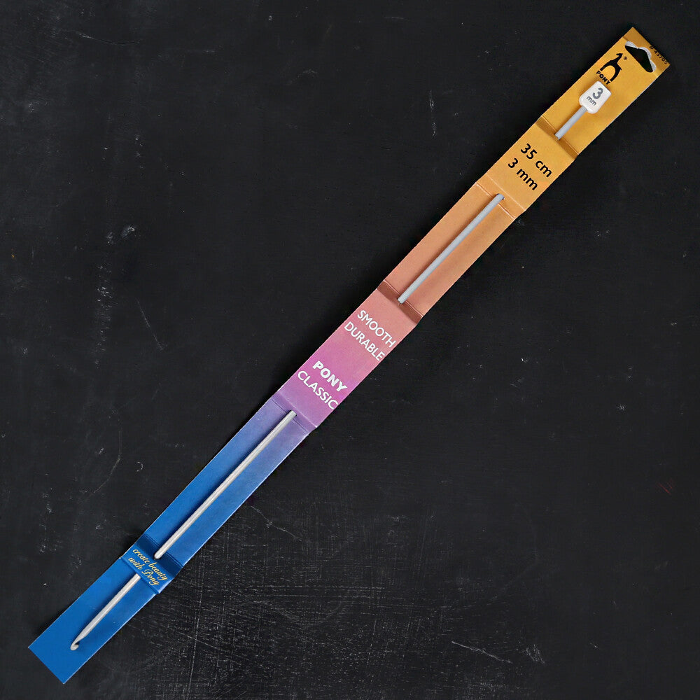 Pony 3 mm 35 cm Alüminyum Tunus Tığı - 43705