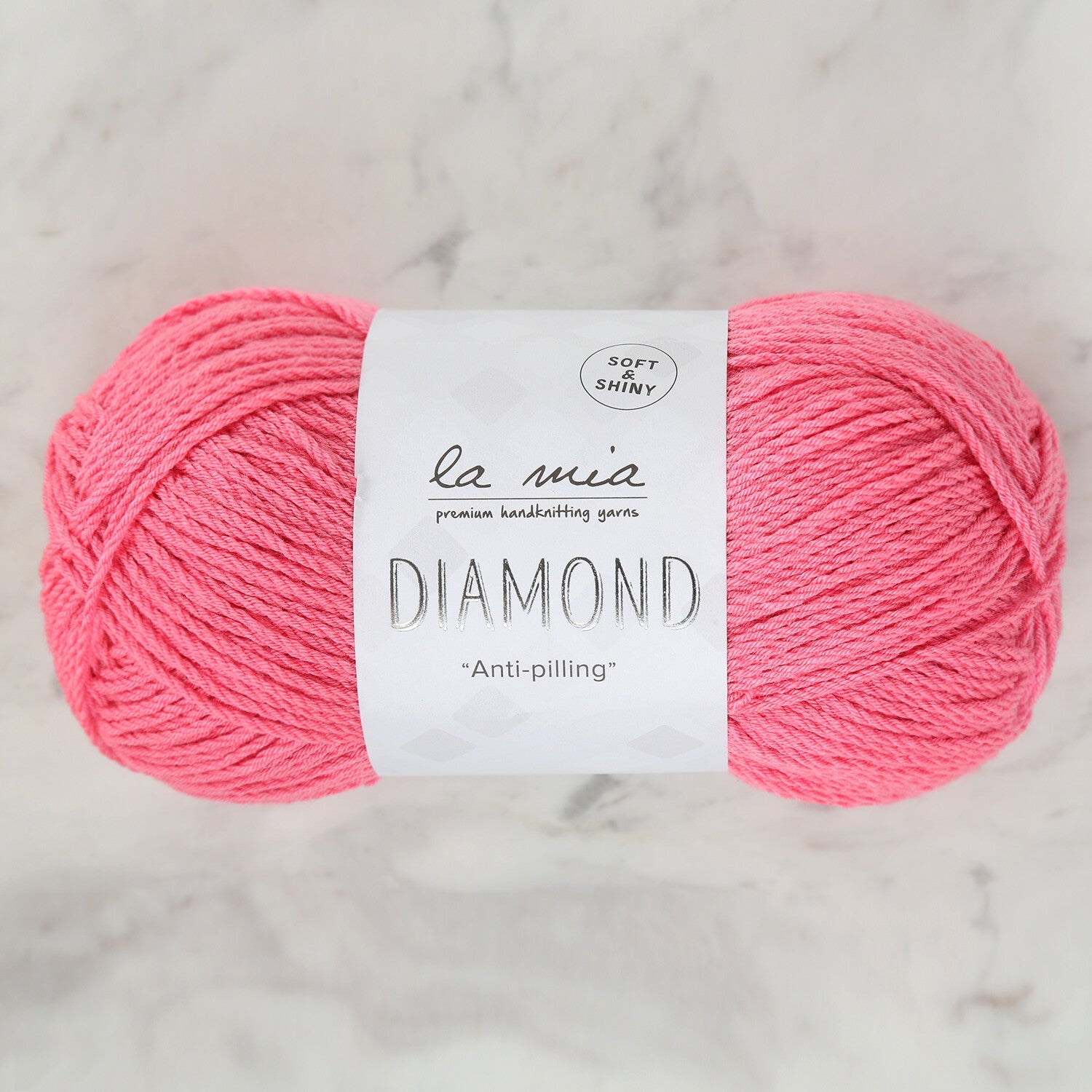 La Mia Diamond Fuşya El Örgü İpi - L163