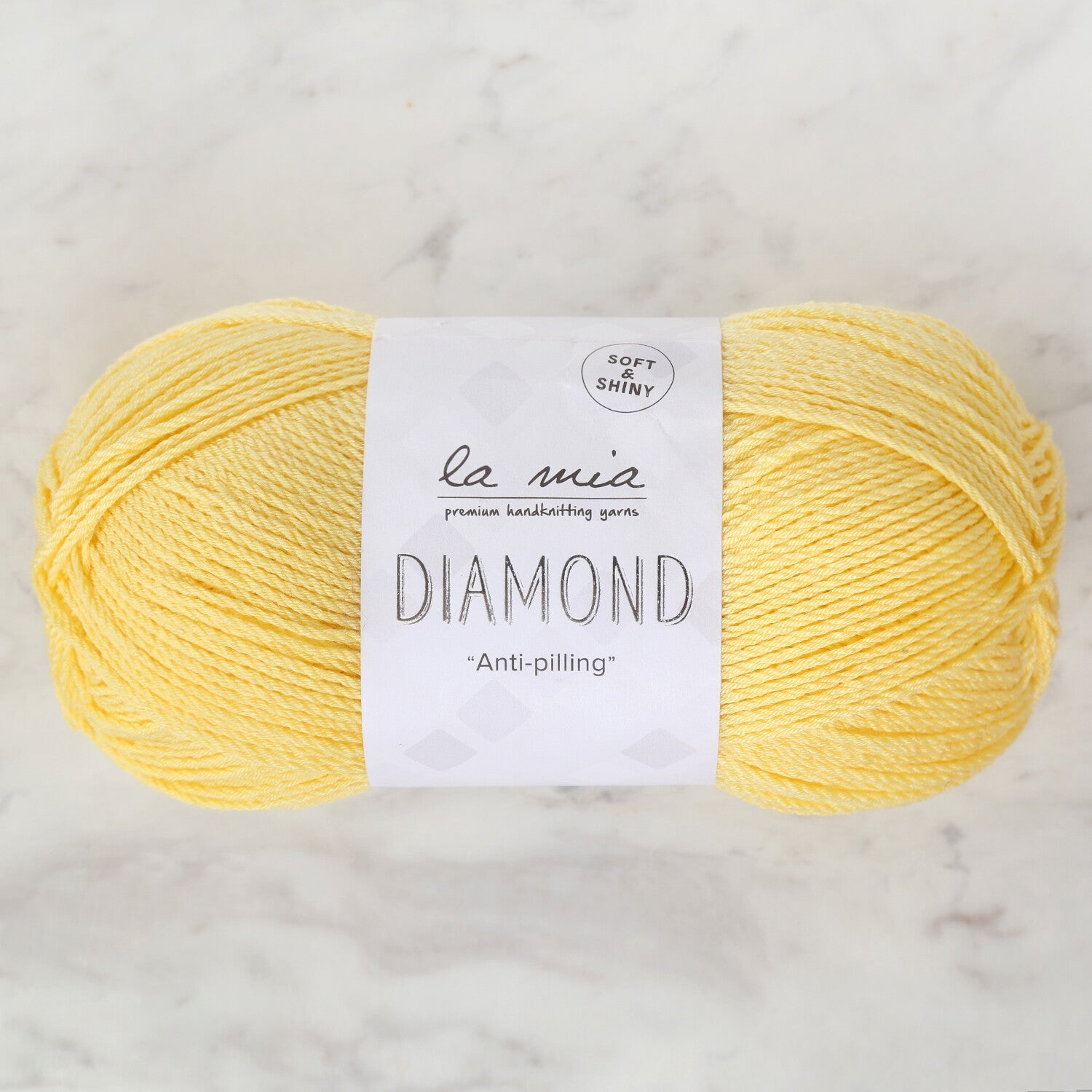 La Mia Diamond Sarı El Örgü İpi - L160