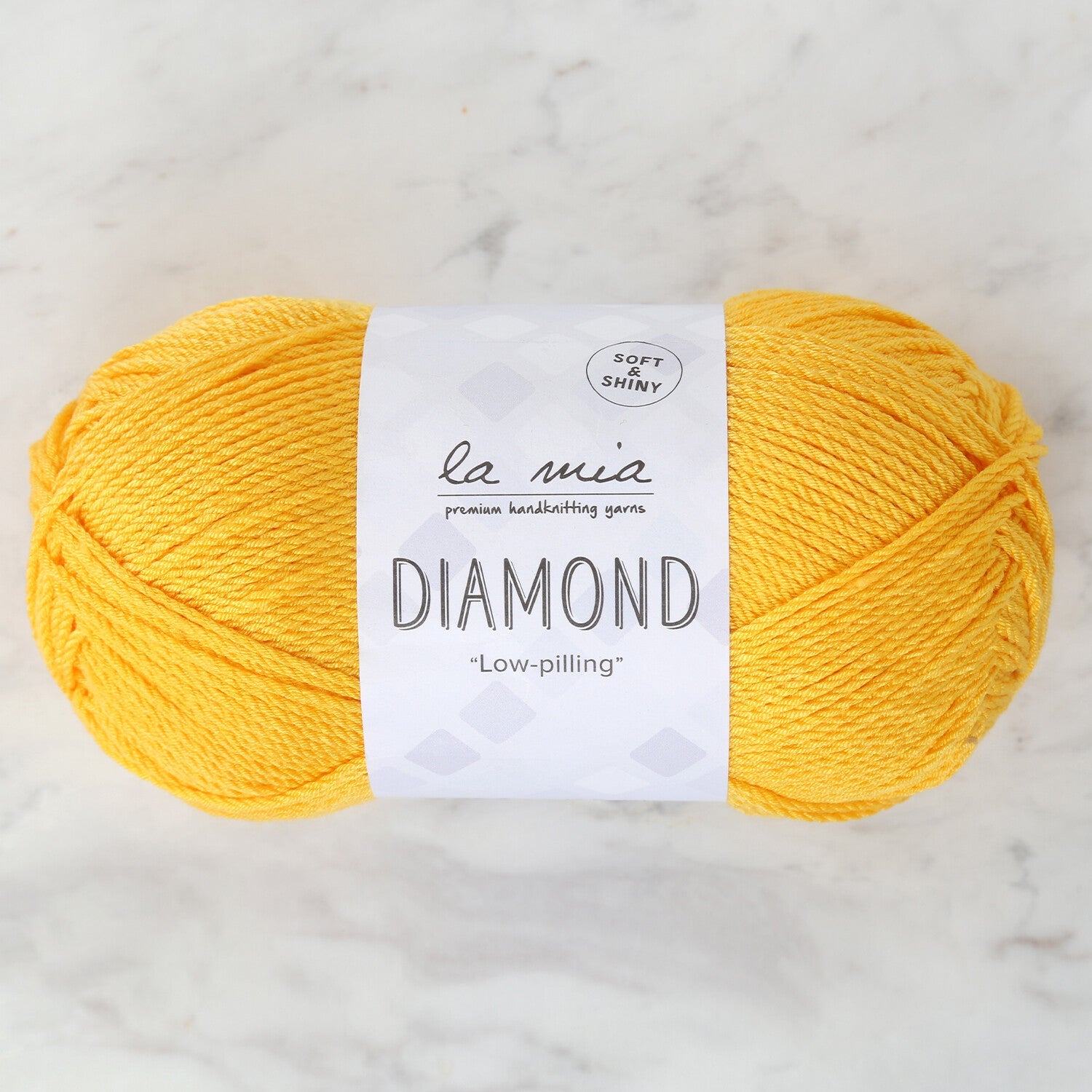 La Mia Diamond Hardal Sarısı El Örgü İpi - L003