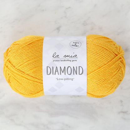 La Mia Diamond Hardal Sarısı El Örgü İpi - L003