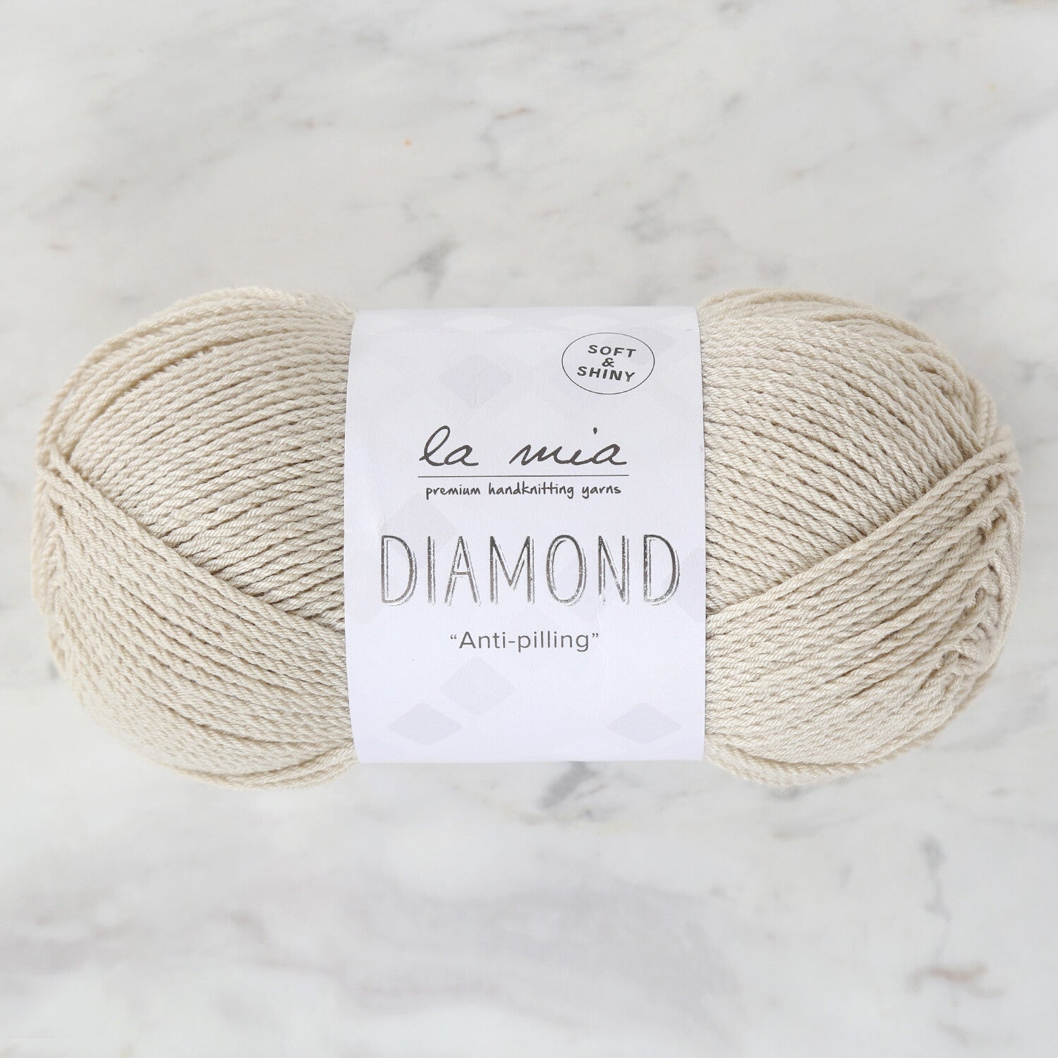 La Mia Diamond Bej El Örgü İpi - L156