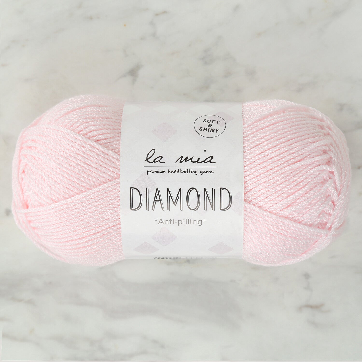 La Mia Diamond Açık Pembe El Örgü İpi - L057