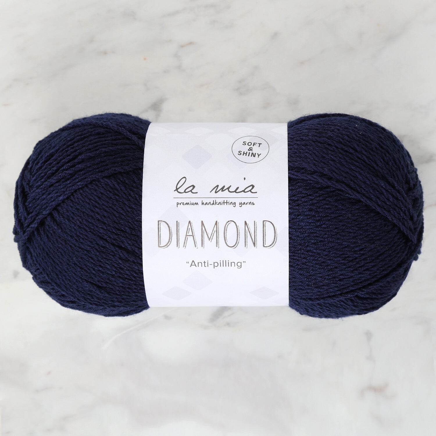 La Mia Diamond Lacivert El Örgü İpi - L007