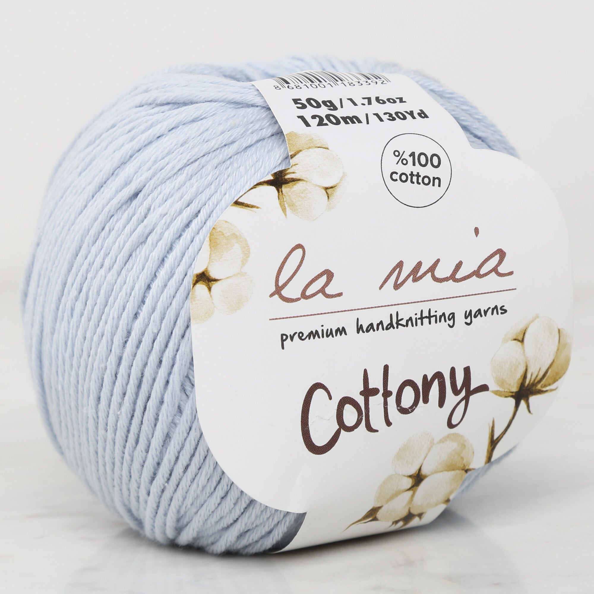 La Mia Cottony Bebe Mavi Bebek El Örgü İpi - L014