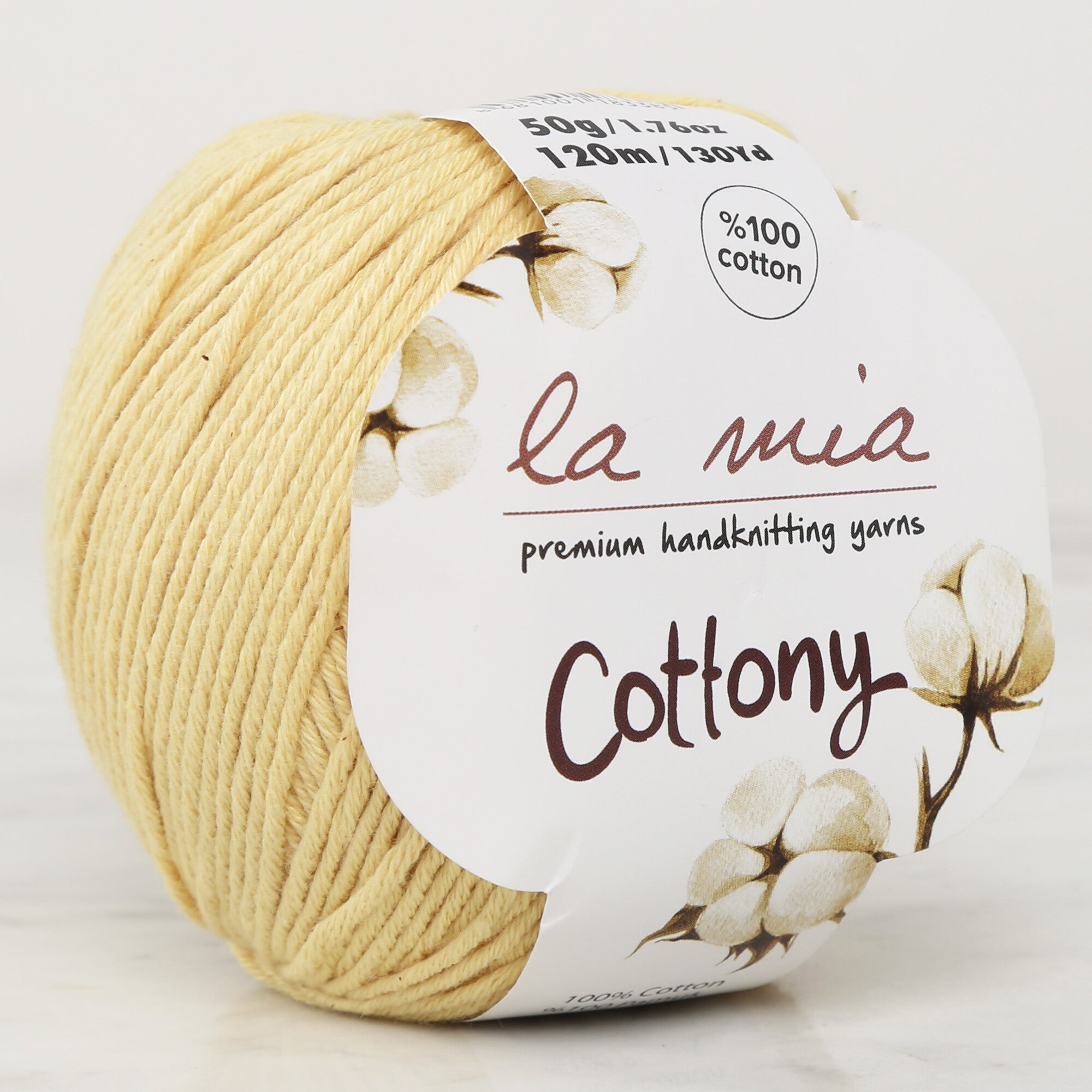 La Mia Cottony Sarı Bebek El Örgü İpi - L015