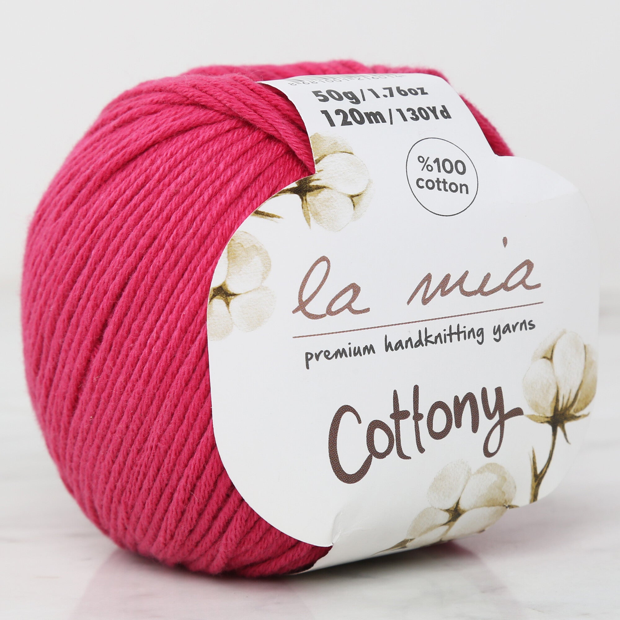 La Mia Cottony Fuşya Bebek El Örgü İpi - L024